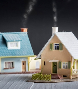 Buying a new home before selling the old one's photo